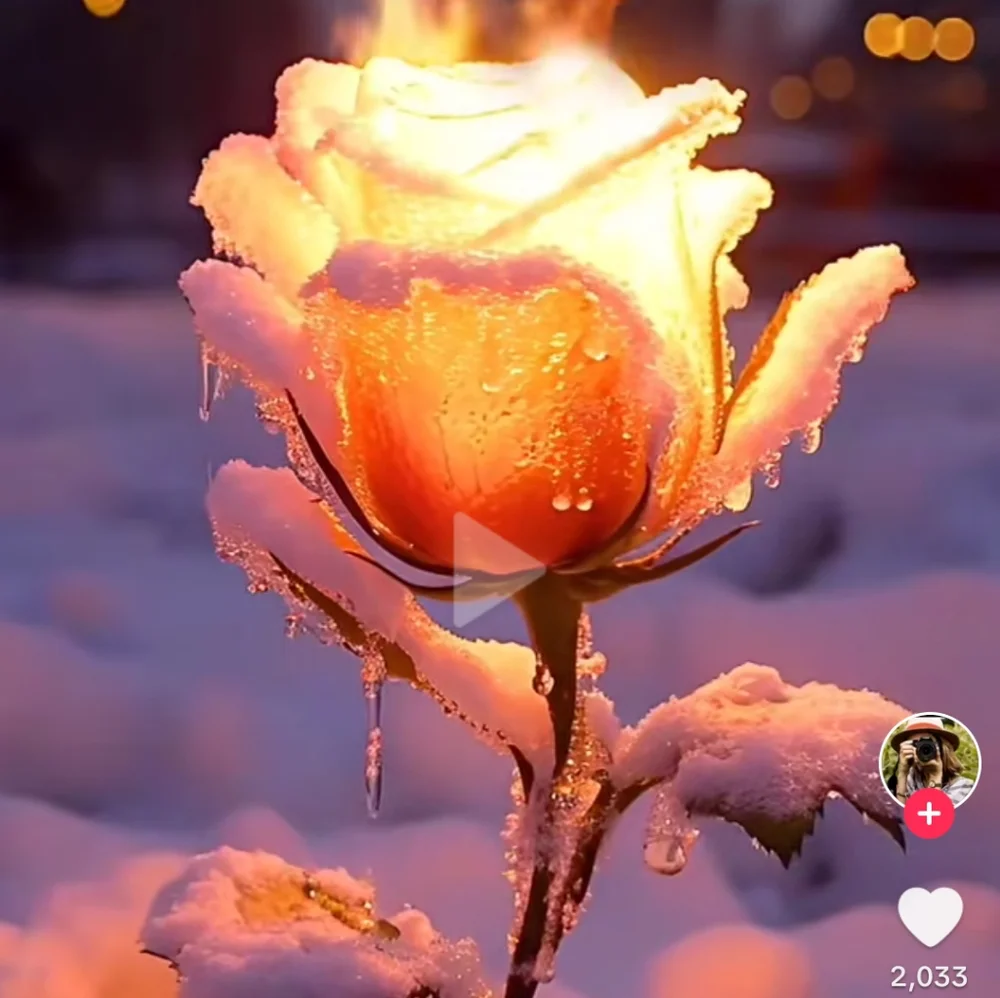 Flowers w lights - Picture 4 of 5